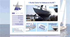 Desktop Screenshot of folkboats.co.uk